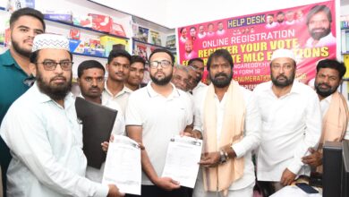 Former Minister V Srinivas Goud Launches Free Graduate Voter Registration Centres in Mahabubnagar 5 WhatsApp Image 2026 10 28 at 3.43.31 PM scaled e1793183216472